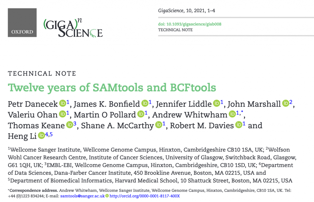 SAMtools paper