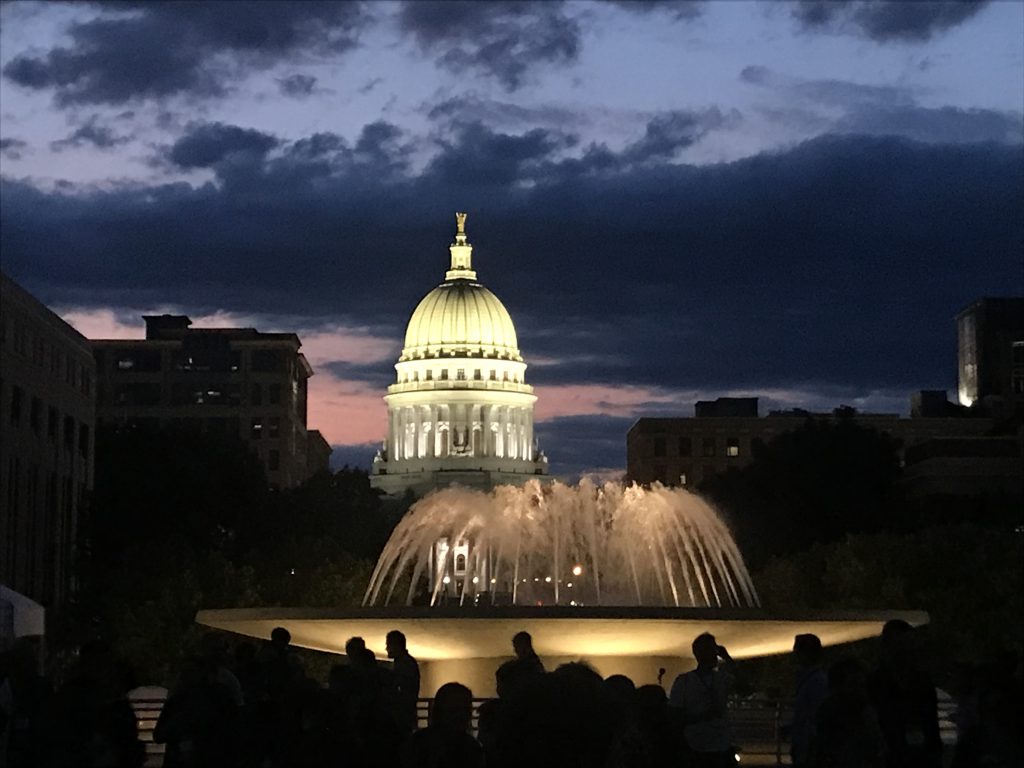 Wisconsin Capitol from ISMB2022