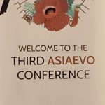 AsiaEvo conference signpost